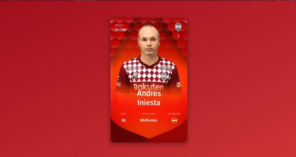 Andres Iniesta（イニエスタ）